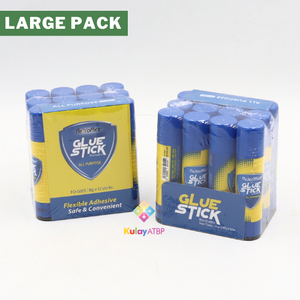 Large Pack - 12 Sticks - FlexOffice Glue Stick, 8g per stick