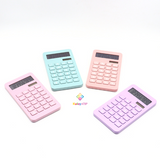 Saver Pack - 4 colors - Kid Art Large Eco Friendly Calculator, 10 Digits