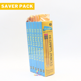 Saver Pack - 6 Boxes (12s) - Hi Crafts 2B Pencil