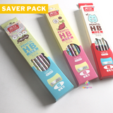 Saver Pack - 3 Boxes (12s with Sharpener) - HB Designer 2B Pencil