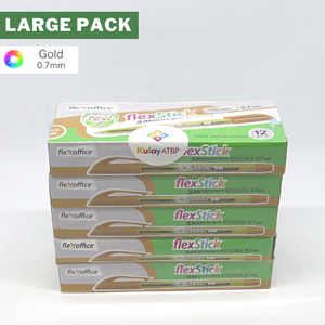 Large Pack - 5 Boxes (12s) - FlexStick Smooth Ink, Special Colors