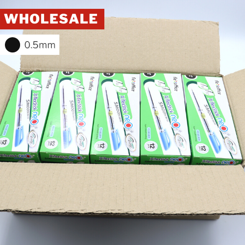 Small Carton - 25 Boxes (12s) - FlexStick NEO Smooth Ink Pen