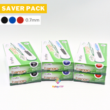 Saver Pack - 2 boxes (12s) - FlexOffice Tango Retractable Ballpoint Pen