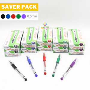 Saver Pack - 2 Boxes (12s) - Sun Beam Gel Pen, 0.5mm, Choose Color