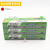 Saver Pack - 3 Boxes (12s) - Favoree, 0.38mm Fine (F) Nib Gel Pen