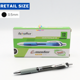 FlexOffice G Master Retractable Gel Pen - Box of 12 pcs