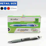 FlexOffice G Master Retractable Gel Pen - Box of 12 pcs