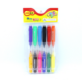 Large Pack - 12 Packs (6s) - FlexOffice Fiber-Tipped Pens, 6 x Twin-Color