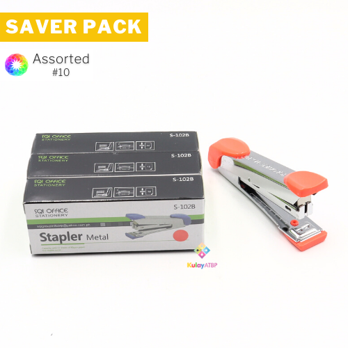 Saver Pack - 3 Pieces - SQI Metal Stapler (Small)