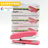 Saver Pack - 3 Pieces - SQI Plastic Stapler with Staplewire Remover