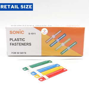 Paper Fastener, SQI Sonic Brand, Plastic 7cm