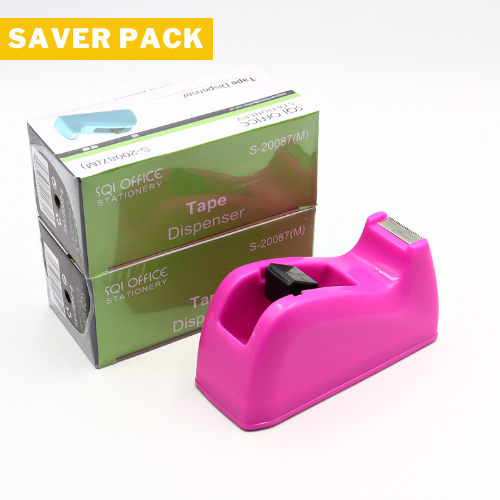 Saver Pack - Pack of 2 - SQI Tape Dispenser, Medium