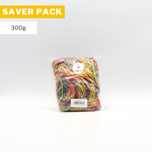 Premium Rubber Band, 300g, Assorted Colors, Made in Vietnam