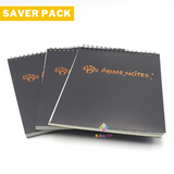 Saver Pack - 3 pcs - Note Pad, Veco Prime Notes, 6  x 8 1/2, 60 sheets